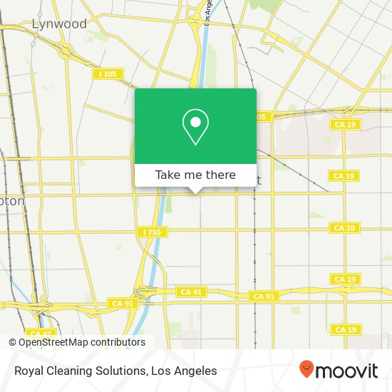 Royal Cleaning Solutions map