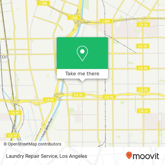 Laundry Repair Service map