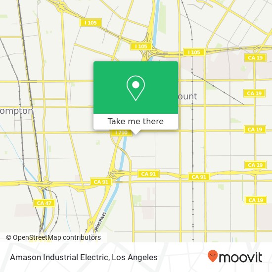 Mapa de Amason Industrial Electric