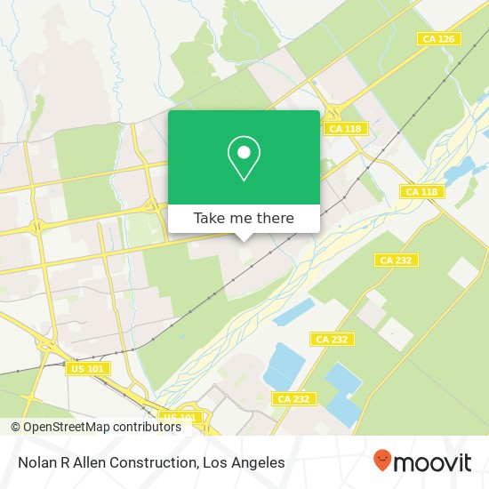 Nolan R Allen Construction map