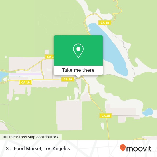 Mapa de Sol Food Market