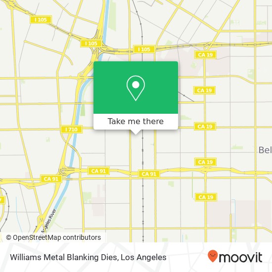 Mapa de Williams Metal Blanking Dies