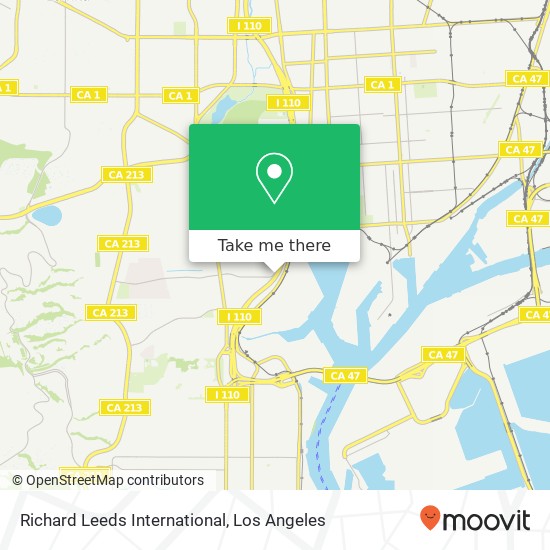 Mapa de Richard Leeds International
