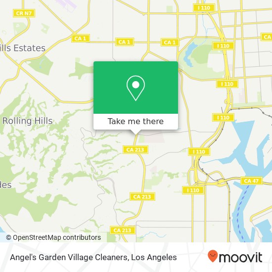 Angel's Garden Village Cleaners map