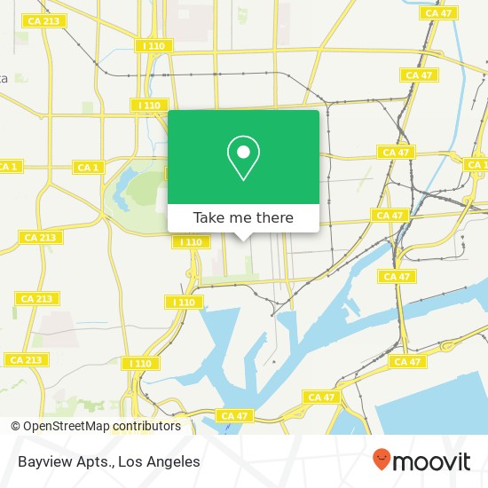 Bayview Apts. map