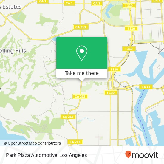 Park Plaza Automotive map