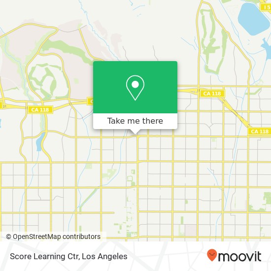 Score Learning Ctr map