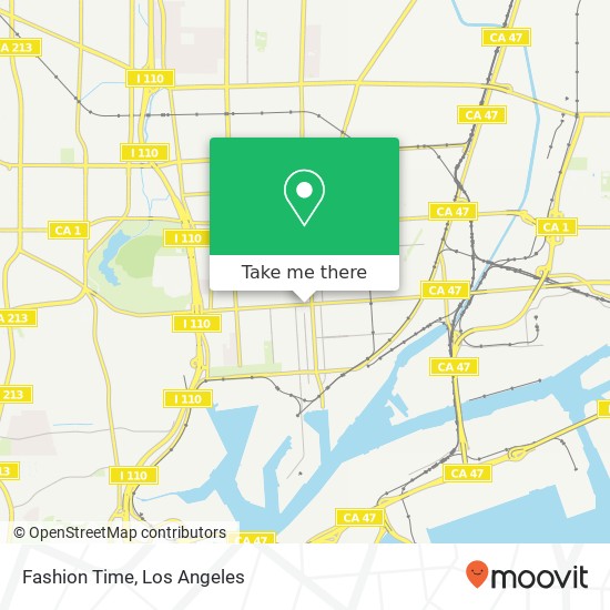 Fashion Time map