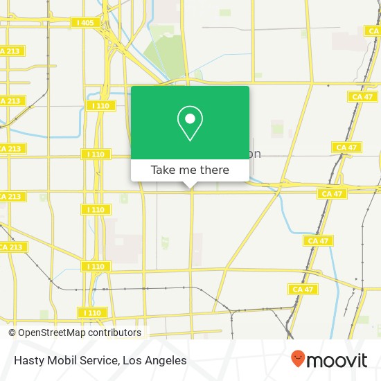 Hasty Mobil Service map