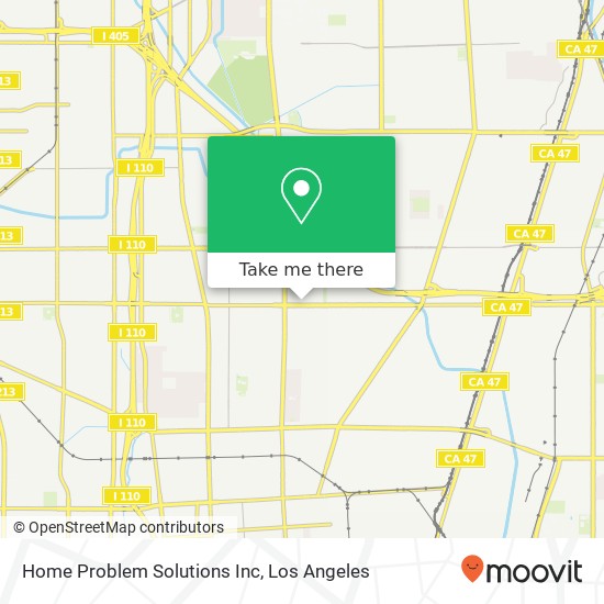 Home Problem Solutions Inc map