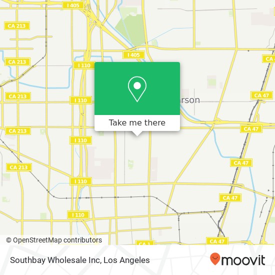 Southbay Wholesale Inc map