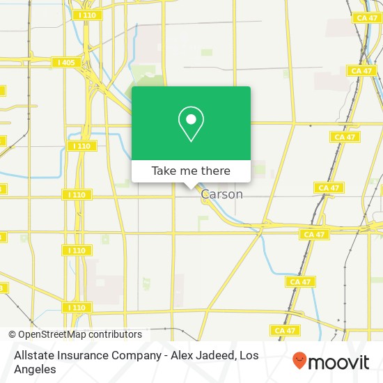 Mapa de Allstate Insurance Company - Alex Jadeed