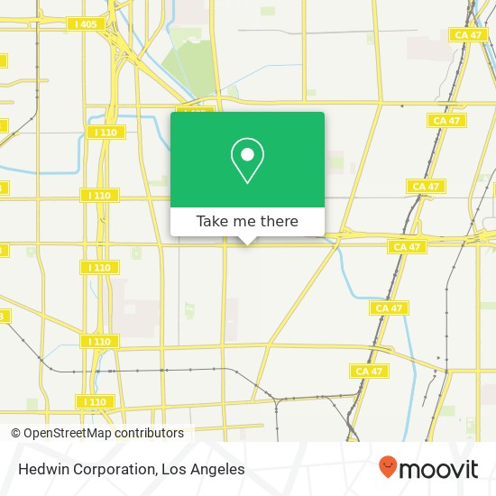 Hedwin Corporation map