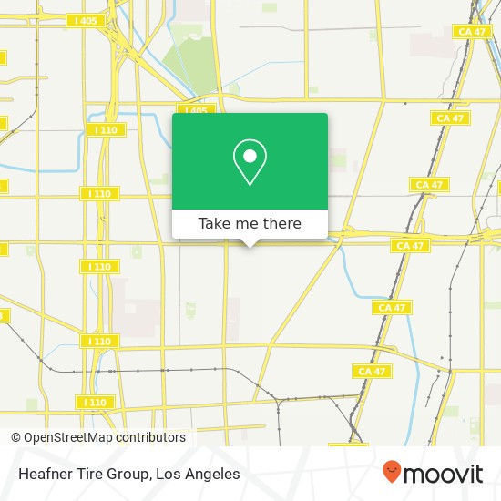 Heafner Tire Group map