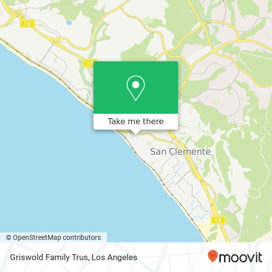 Griswold Family Trus map