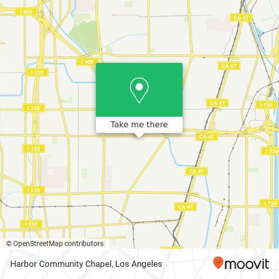 Harbor Community Chapel map