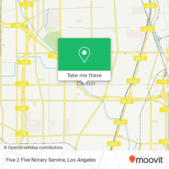 Five 2 Five Notary Service map