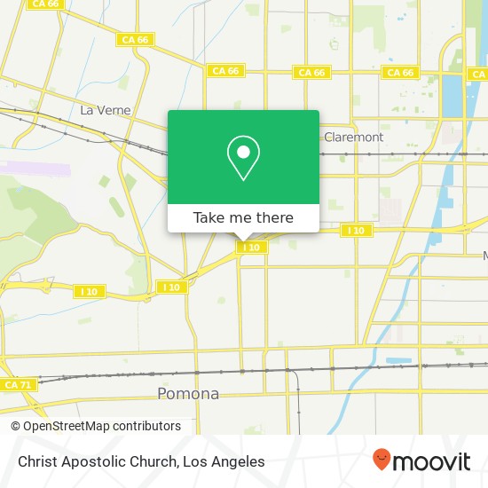 Christ Apostolic Church map