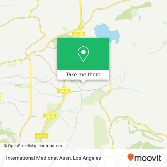 Mapa de International Medionet Assn