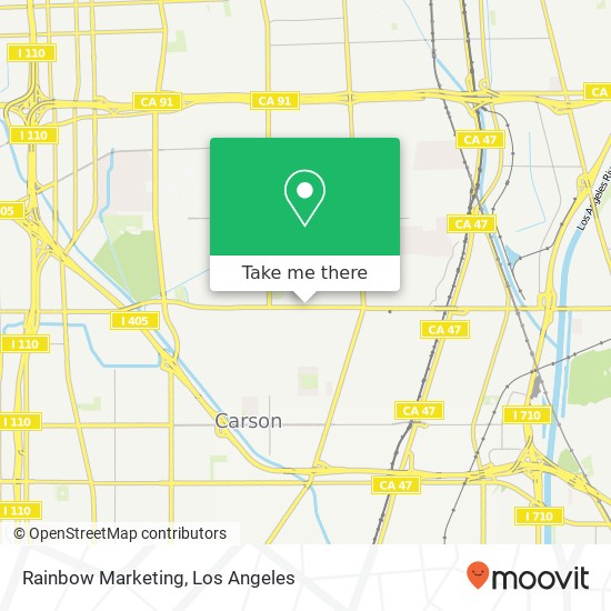 Rainbow Marketing map