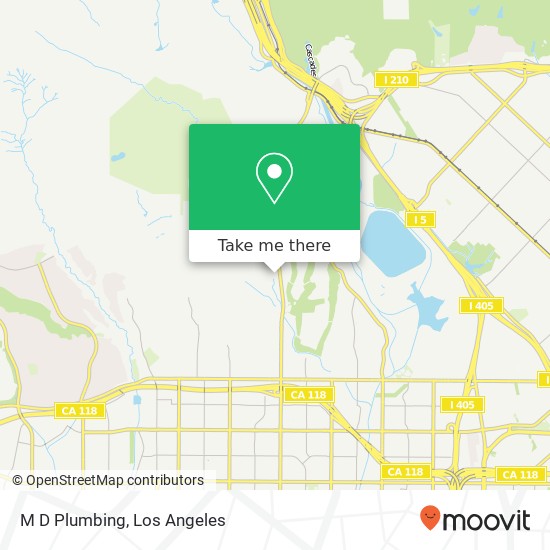 M D Plumbing map