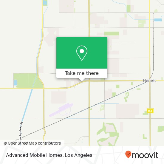 Mapa de Advanced Mobile Homes