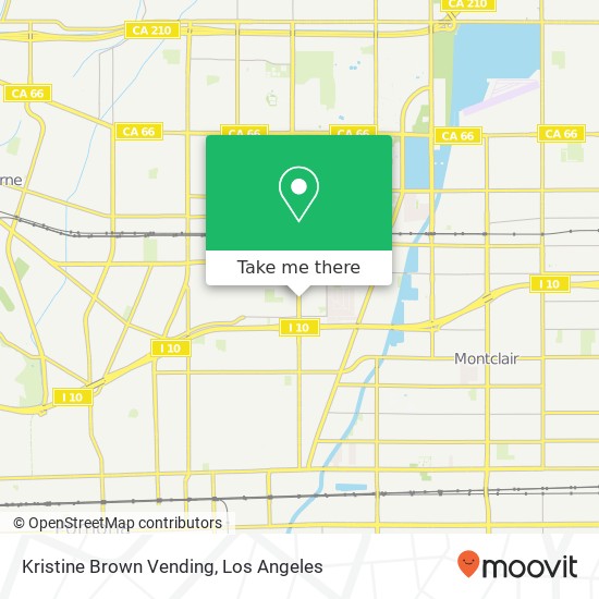 Mapa de Kristine Brown Vending