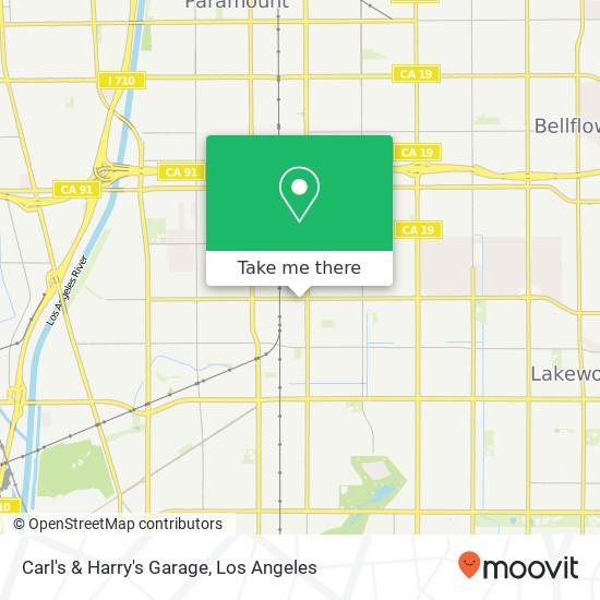 Carl's & Harry's Garage map