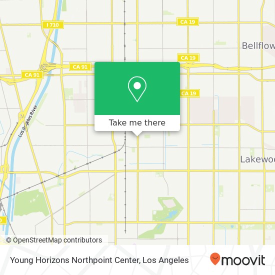 Mapa de Young Horizons Northpoint Center