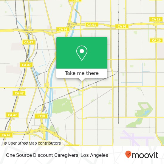 One Source Discount Caregivers map