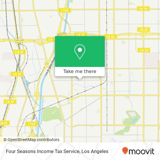 Four Seasons Income Tax Service map