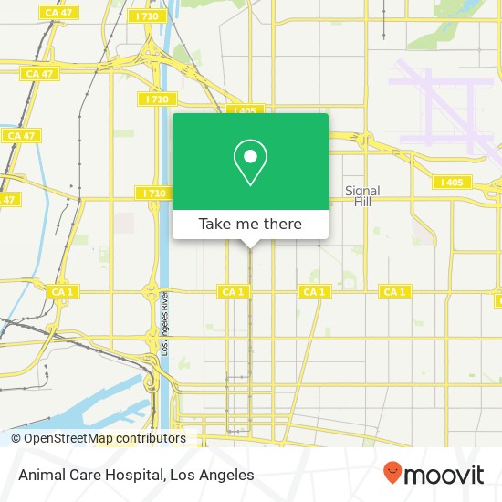 Animal Care Hospital map