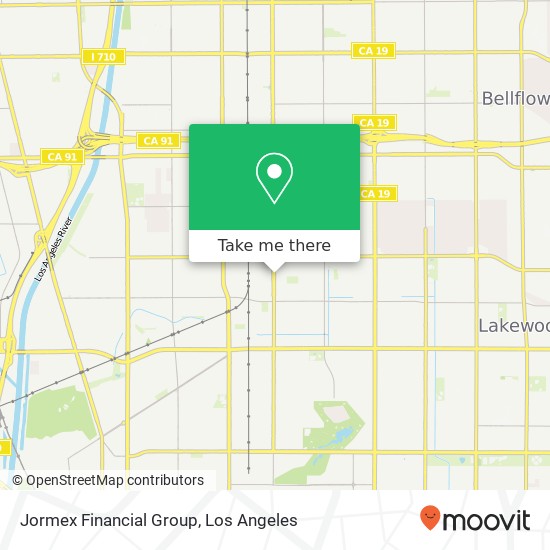 Jormex Financial Group map