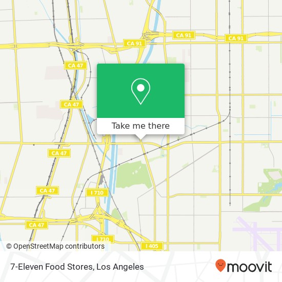 Mapa de 7-Eleven Food Stores