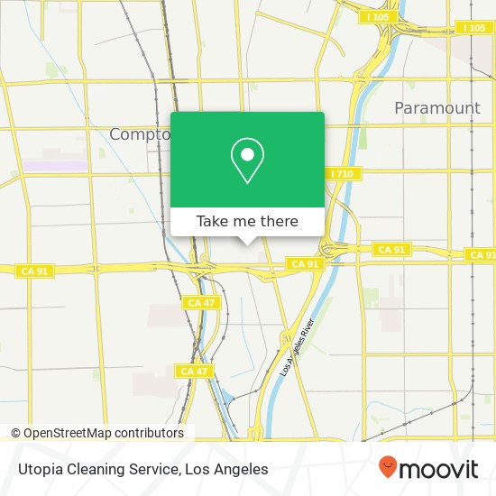 Utopia Cleaning Service map