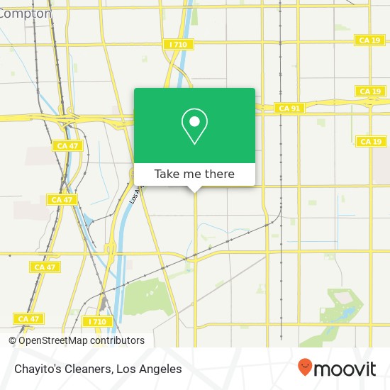 Chayito's Cleaners map