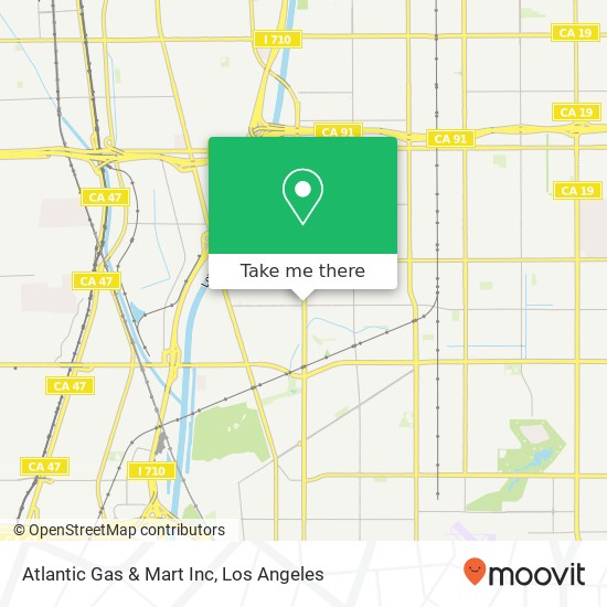 Atlantic Gas & Mart Inc map