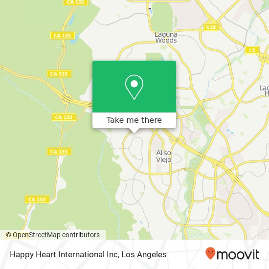 Mapa de Happy Heart International Inc