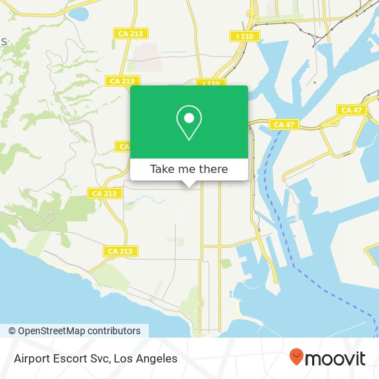 Airport Escort Svc map