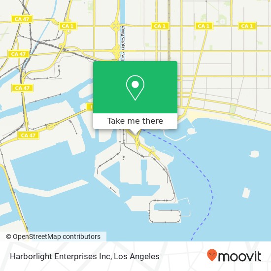 Harborlight Enterprises Inc map