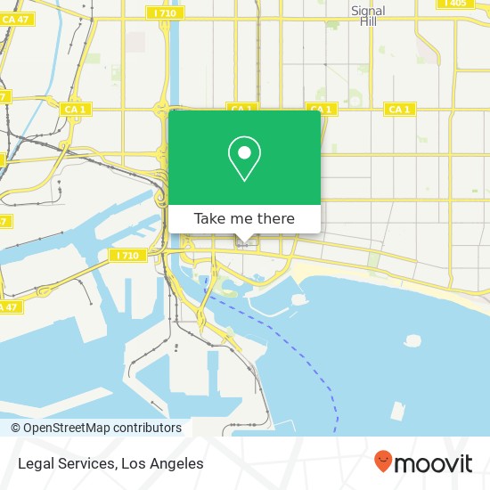Legal Services map