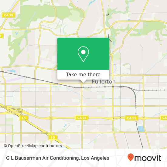 Mapa de G L Bauserman Air Conditioning