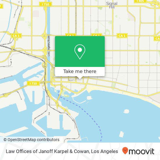 Law Offices of Janoff Karpel & Cowan map