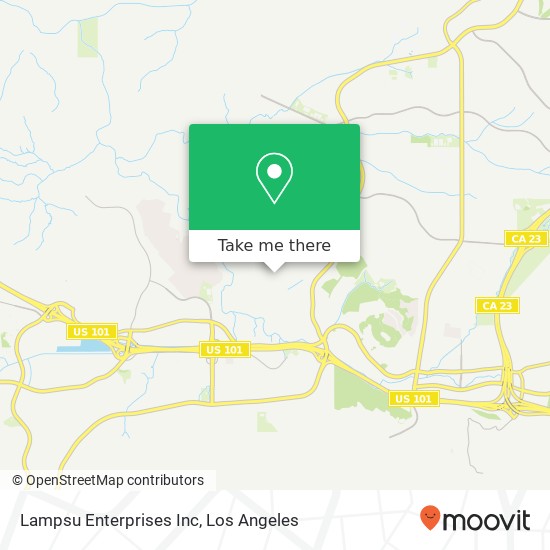 Lampsu Enterprises Inc map