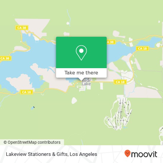 Lakeview Stationers & Gifts map