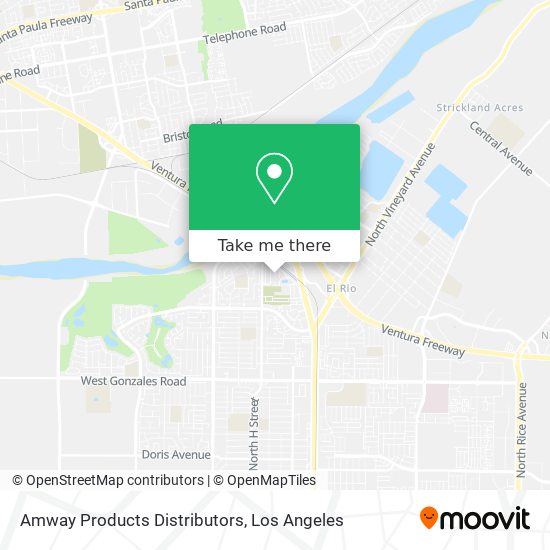 Mapa de Amway Products Distributors