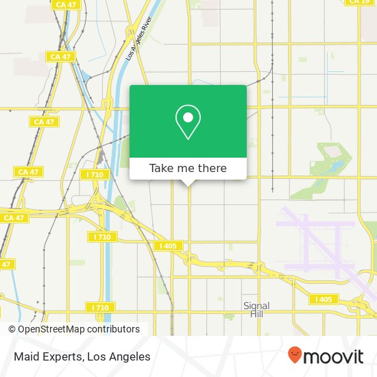 Maid Experts map