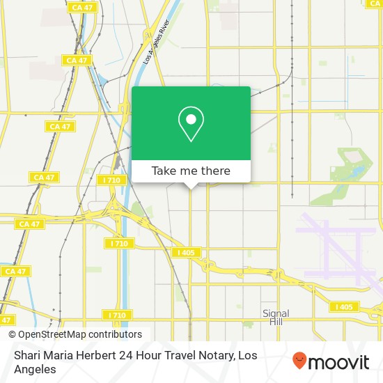Shari Maria Herbert 24 Hour Travel Notary map