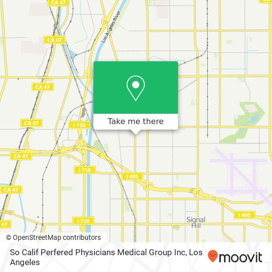 So Calif Perfered Physicians Medical Group Inc map