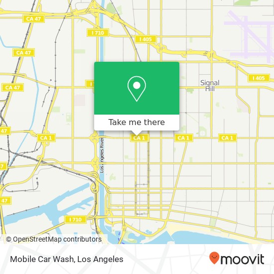 Mobile Car Wash map